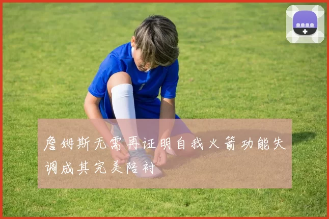 詹姆斯无需再证明自我火箭功能失调成其完美陪衬